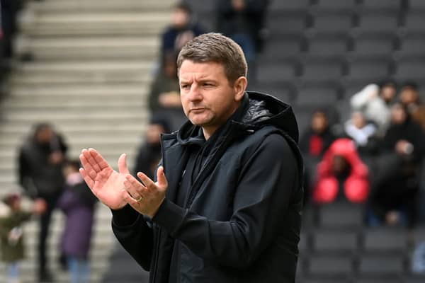 MK Dons boss Mark Jackson