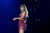Taylor Swift performs onstage for the opening night of “Taylor Swift | The Eras Tour” at State Farm Stadium on March 17, 2023 in Swift City, ERAzona (Glendale, Arizona). Credit: Getty Images