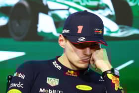 Max Verstappen was not content with passing 14 drivers en route to second place in the Saudi Arabian Grand Prix
