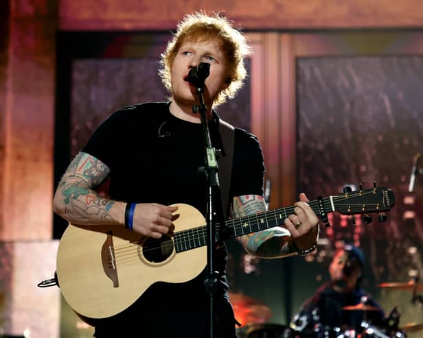 Ed Sheeran is back with a new Disney+ documentary (Getty)