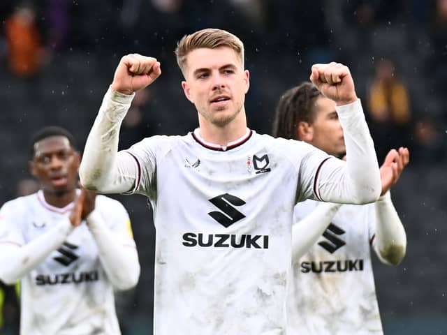 Jack Tucker’s performance against Accrington Stanley helped MK Dons to a second consecutive clean sheet 