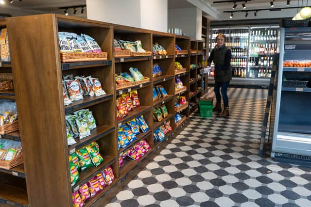 Woolsery Village shop after its recent refurbishment and transformation due to Bebo tech Millionaire’s Michael and Xocchi Birch purchasing the Village corner shop. 