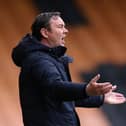 Morecambe boss Derek Adams