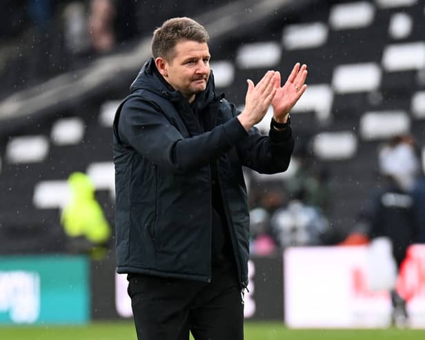 MK Dons boss Mark Jackson