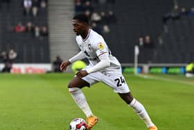 Sullay Kaikai’s MK Dons future will be discussed at a later date, when the club knows what division they will be playing in