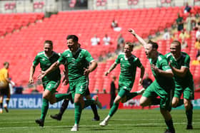 Newport Pagnell Town won the FA Vase at Wembley last season and return to the national stadium in May to defend their trophy