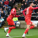 Daniel Harvie swept Dons into the lead at Wycombe on Saturday