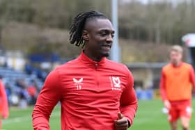 Anthony Stewart made his MK Dons debut against former club Wycombe Wanderers on Saturday