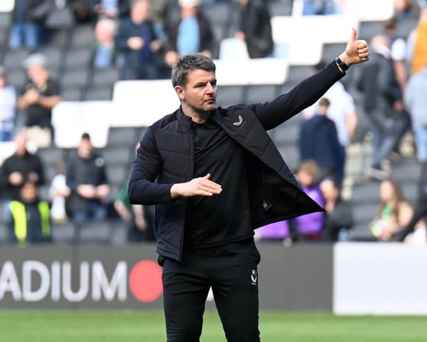 Mark Jackson was torn by the 1-1 result with Portsmouth on Good Friday