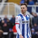 Dan Kemp scored a brilliant hat-trick for Hartlepool United on Good Friday against Grimsby Town