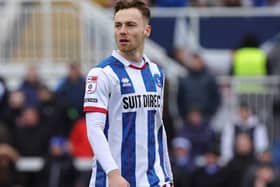 Dan Kemp scored a brilliant hat-trick for Hartlepool United on Good Friday against Grimsby Town