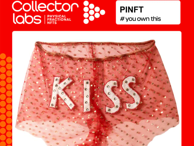 A pair of Madonna's knickers are set to make history - as they are sold off in bits as NFTs.