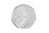 The new 50p coin commemorates Alan Turing’s codebreaking during the Second World War (Photo: Royal Mint)