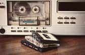Cassette tapes.
