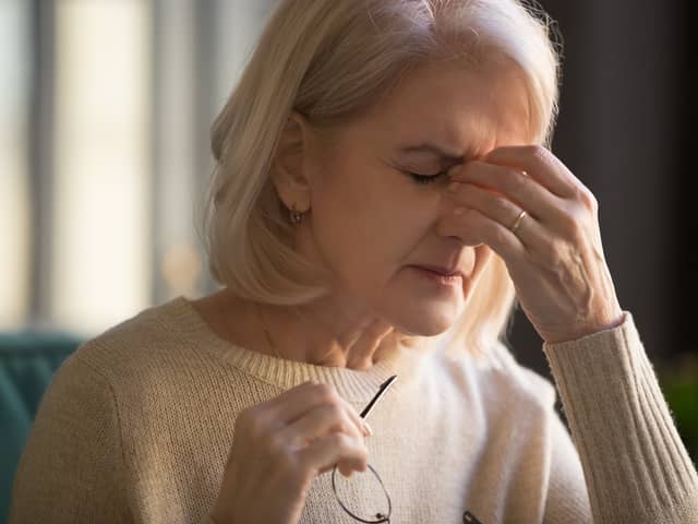 A person with suspected stroke may have sudden trouble seeing in one or both eyes (Photo: Adobe)