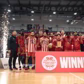 MK Breakers celebrate their win