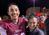 Sivert with his mum