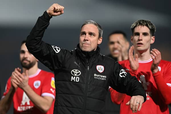 Barnsley boss Michael Duff