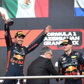 Sergio Perez did the double in Baku to close the gap on championship leader and Red Bull team mate Max Verstappen