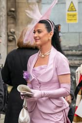 Katy Perry at the coronation of King Charles III