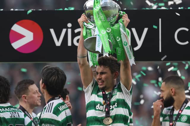 Matt O’Riley could do the treble for Celtic this season