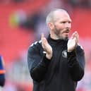 Former Blackpool boss Michael Appleton remains out front