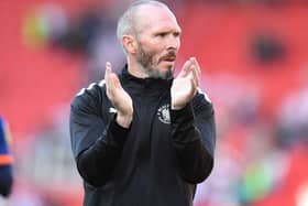 Former Blackpool boss Michael Appleton remains out front
