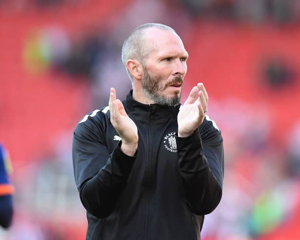 Former Blackpool boss Michael Appleton remains out front