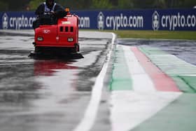 Last year’s race at Imola was also wet