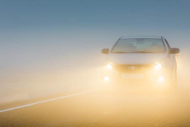 It is illegal to have fog lights on when it is not foggy (photo: Shutterstock)