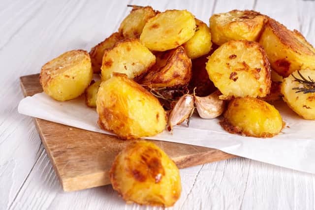 The UK's favourite Christmas food is the roast potato (photo: Shutterstock)