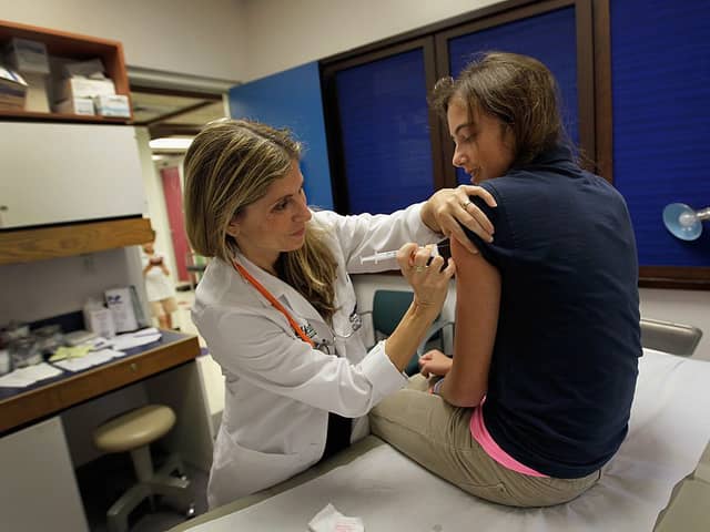 The HPV vaccine is offered to girls and boys aged 12 and 13 years old (Photo: Getty Images)