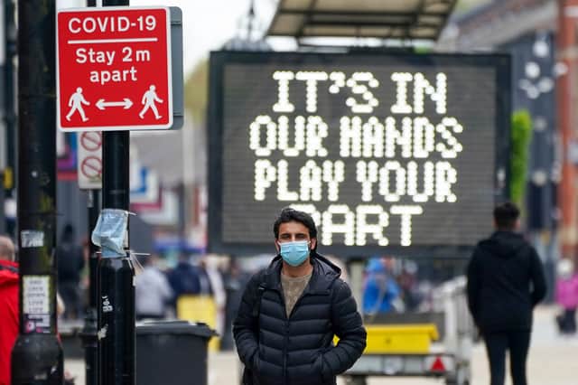 The government will wait for the latest data on 14 June before deciding if lockdown measures can be lifted (Photo: Getty Images)