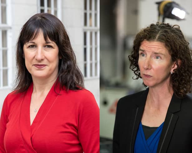 Rachel Reeves (L) has taken over from Annaliese Dodds (R) as shadow chancellor (Getty Images)