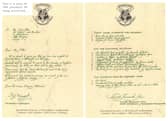 A Hogwarts acceptance letter used in the first Harry Potter movie is set to fetch over 12K at auction.