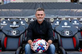 Graham Alexander was appointed the new MK Dons head coach on Saturday