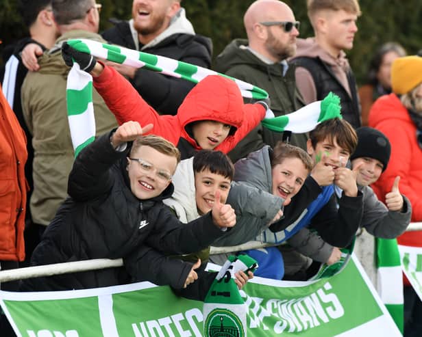 Newport Pagnell Town supporters