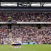 England Lionesses played their final warm-up game before the World Cup at Stadium MK