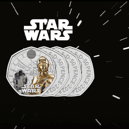 Commemorative Star Wars coins from the Royal Mint