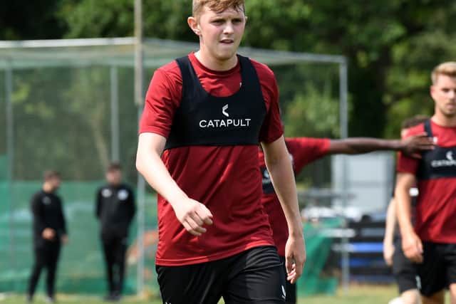 Teenager Max Dean is an untested product in senior football after a handful of appearances since his move from Leeds in January. Pic: Jane Russell