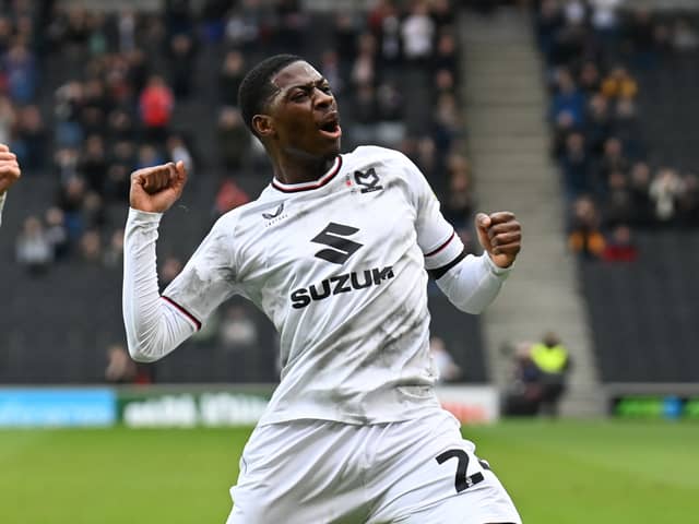 Sullay Kaikai is currently training with Rotherham United following his departure from MK Dons. Pic: Jane Russell