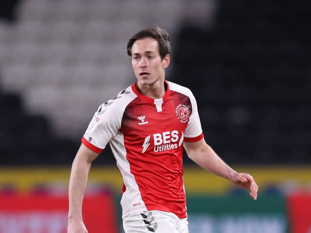 Former Motherwell, Fleetwood Town and Blackburn Rovers midfielder Josh Morris is currently on trial at MK Dons. Pic: Getty Images