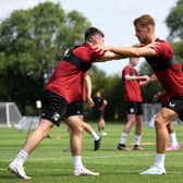 The MK Dons players will be put through their paces during the pre-season training camp in Germany next week. Pic: Jane Russell