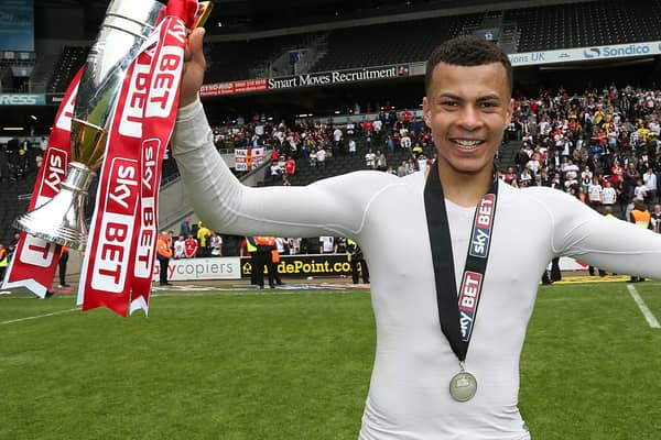 Dele was a driving force in helping MK Dons get promoted to the Championship in 2015