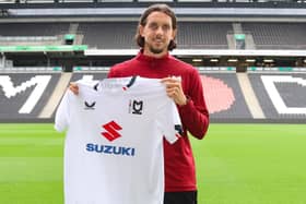 MJ Williams arrives at MK Dons highly recommended by those who know Bolton Wanderers best. Pic: MK Dons