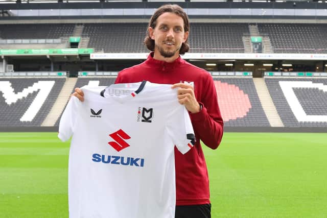 MJ Williams arrives at MK Dons highly recommended by those who know Bolton Wanderers best. Pic: MK Dons