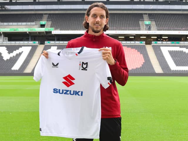 MJ Williams arrives at MK Dons highly recommended by those who know Bolton Wanderers best. Pic: MK Dons