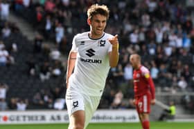 Matt O’Riley left MK Dons for Celtic in January 2022, and has attracted interest from all over Europe for his performances with the Bhoys. Pic: Jane Russell