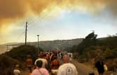 No injuries have been reported on Rhodes so far. However, 3,500 people have been evacuated, according to the BBC, with a further 1,200 expected to be moved out.