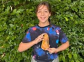 Evie Numan, 10, picked the piece up at a National Trust estate in Surrey, thinking it was a rock.